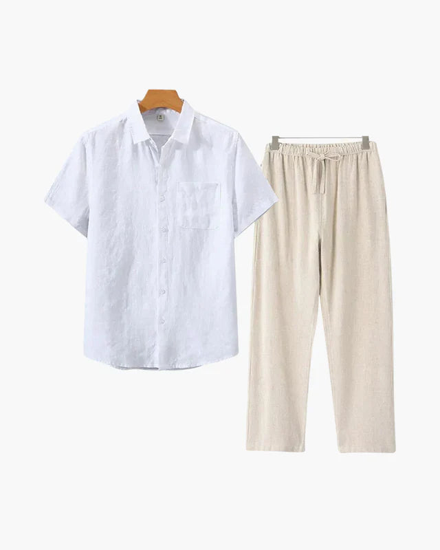 Old Money Linen Combo (Shortsleeve)