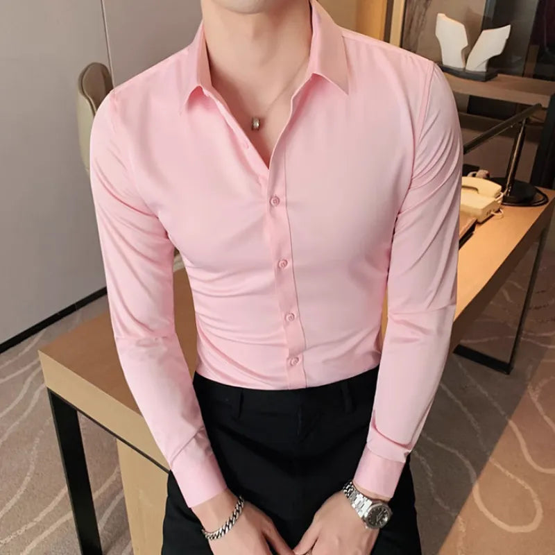 Men's cotton blend shirt – Elegance and comfort for everyday use