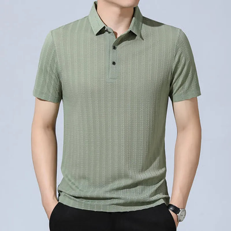Breathable Men's Polo Shirt - Quick Drying for Summer