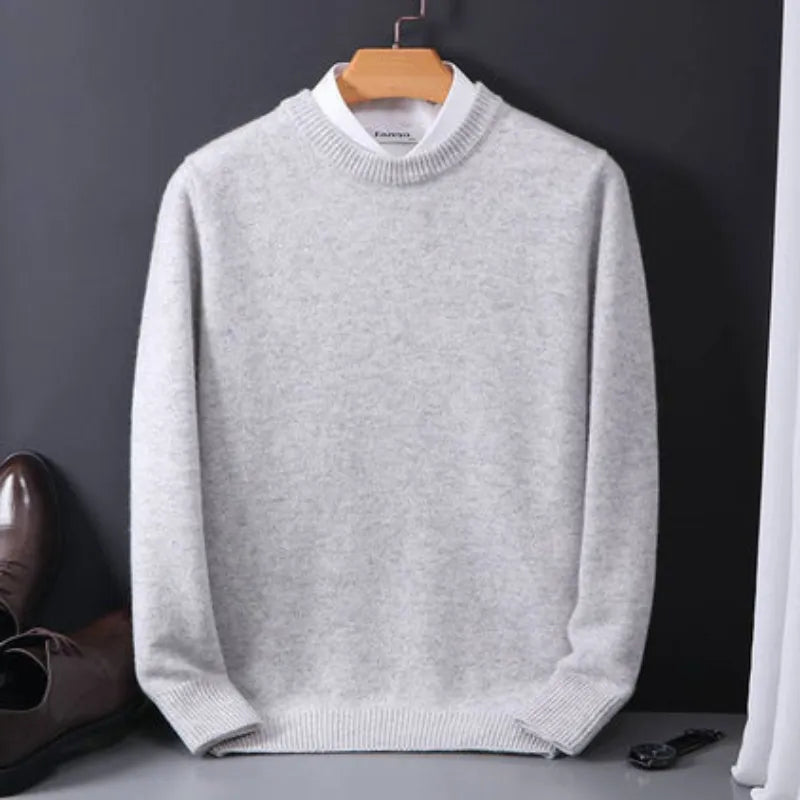 Men's wool sweater - Minimalist and elegant style