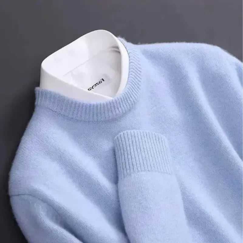 Men's wool sweater - Minimalist and elegant style