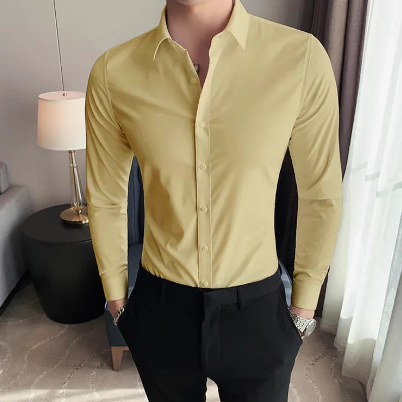 Men's cotton blend shirt – Elegance and comfort for everyday use