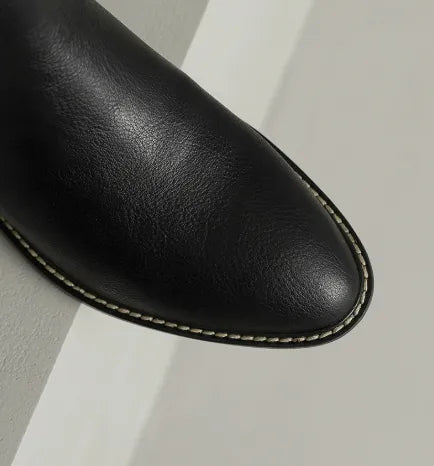 Women's Block Heel Ankle Boots - Everyday Elegance and Comfort