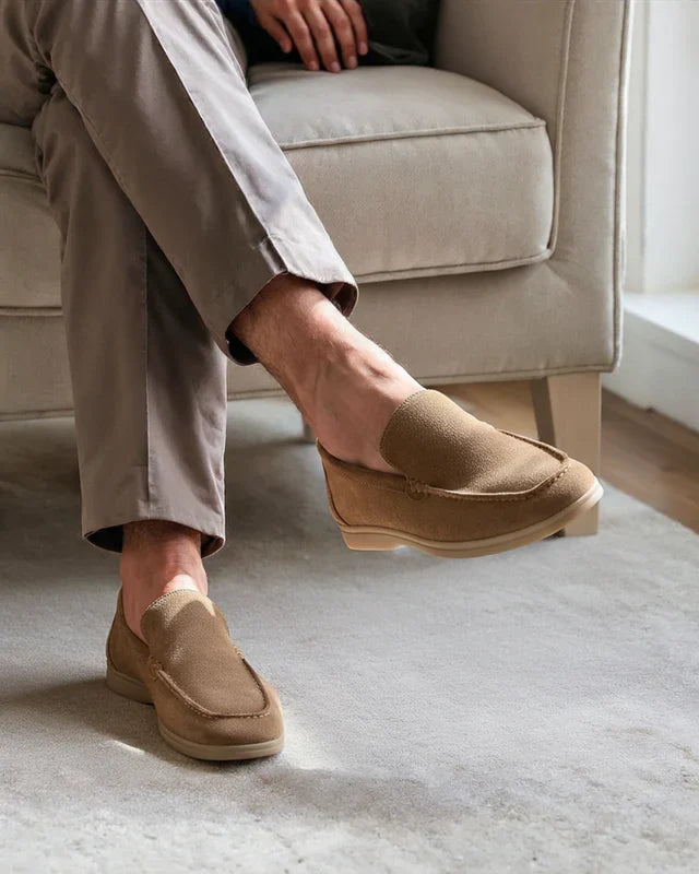 Old Money Premium Suede Loafers