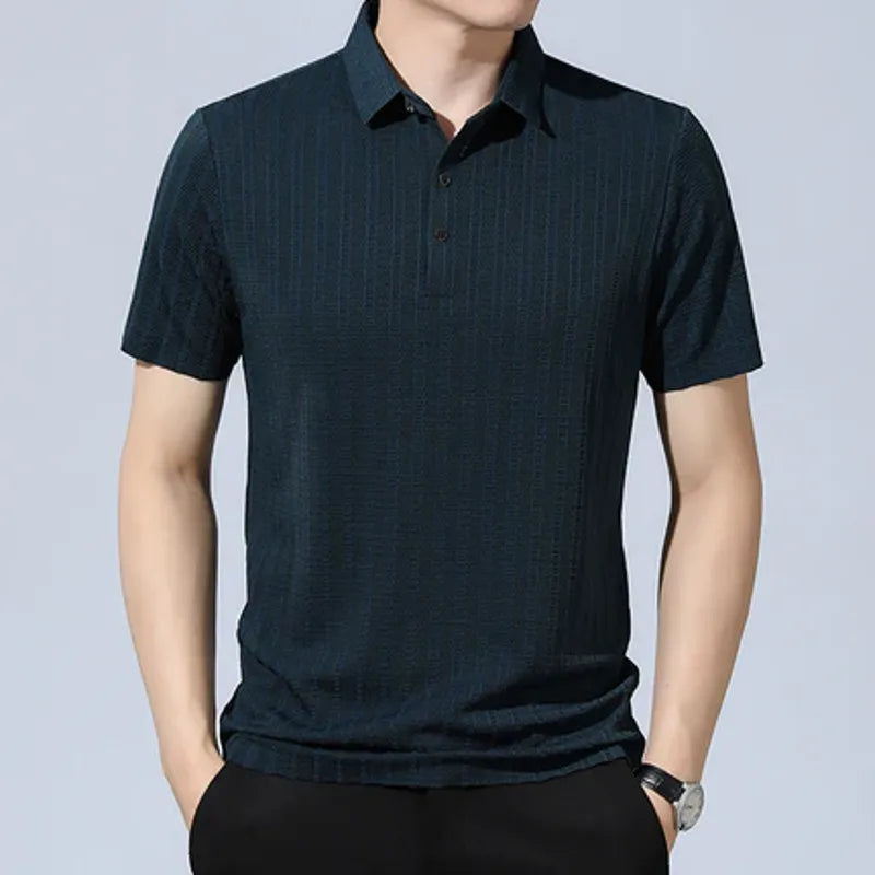 Breathable Men's Polo Shirt - Quick Drying for Summer