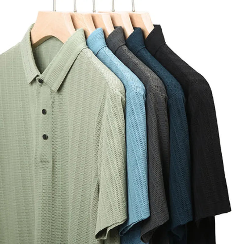 Breathable Men's Polo Shirt - Quick Drying for Summer