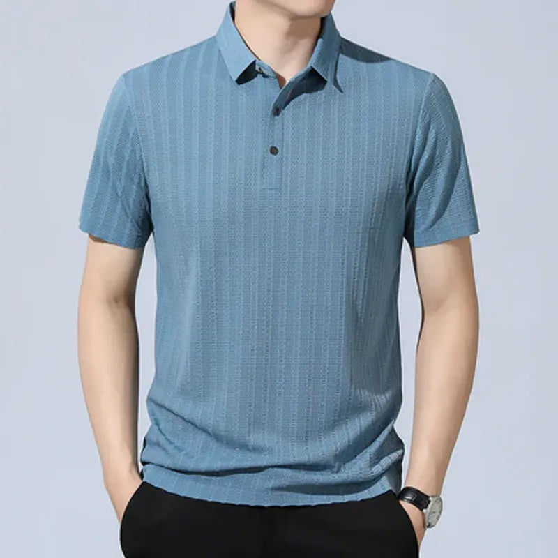 Breathable Men's Polo Shirt - Quick Drying for Summer