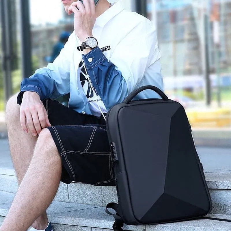 Professional Backpack – Minimalist Urban Design with USB Port and TSA Lock