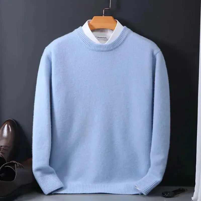 Men's wool sweater - Minimalist and elegant style