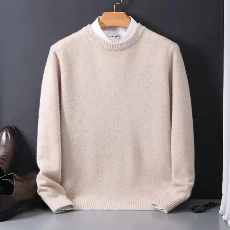 Men's wool sweater - Minimalist and elegant style