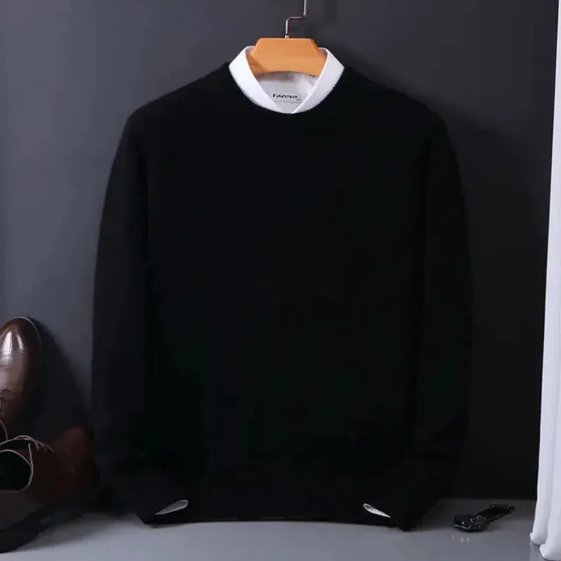 Men's wool sweater - Minimalist and elegant style