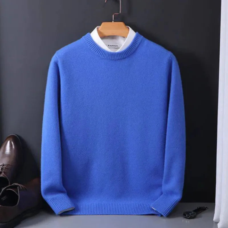 Men's wool sweater - Minimalist and elegant style